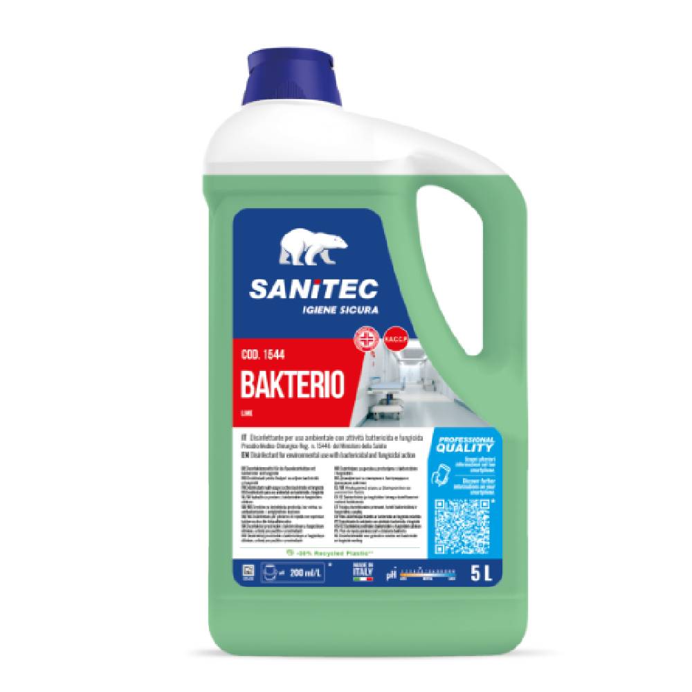 Bakterio Lime Detergente Pavimenti Disinfettante